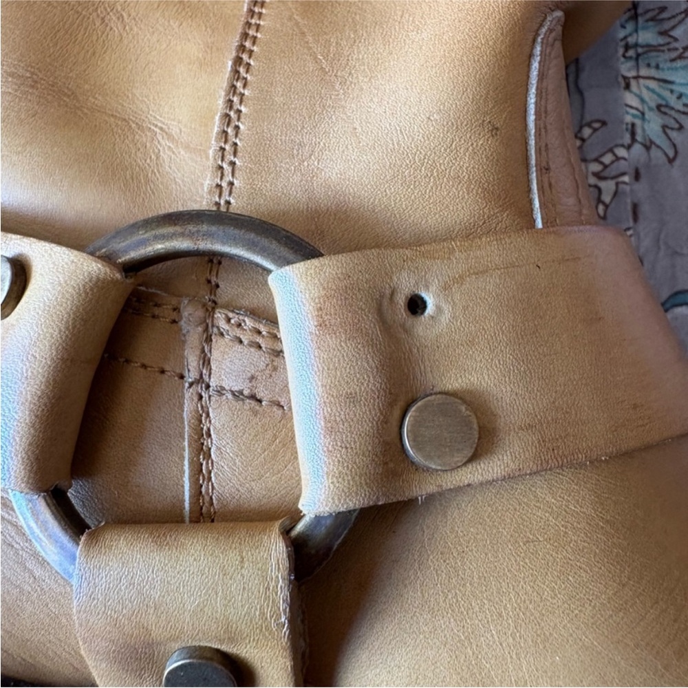 Frye Women's Heeled Boots in Mustard Yellow - Picture 9 of 9